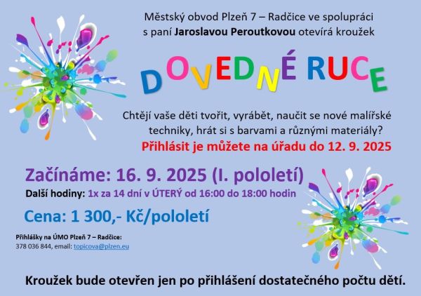 Dovedné ruce I. pololetí Dovedné ruce I. pololetí