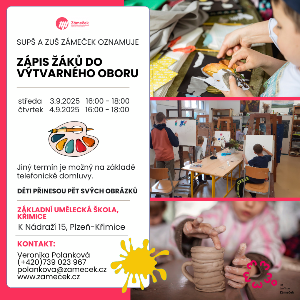 křimice zápisy září