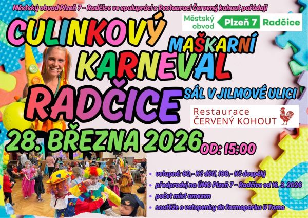 Maškarní s&nbsp;Culinkou 20242025 