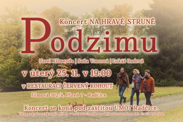 Podzimní koncert Na hravé struně