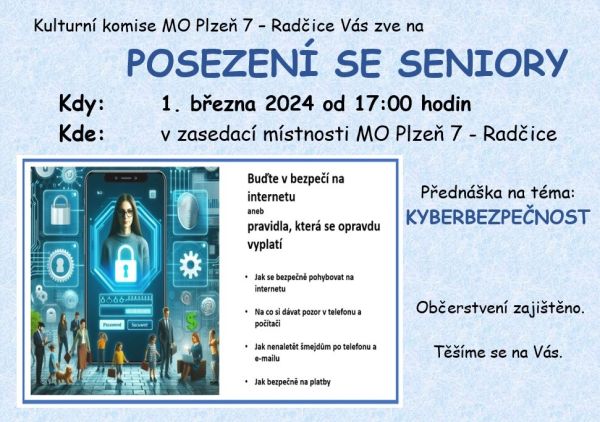 Posezení se seniory 1