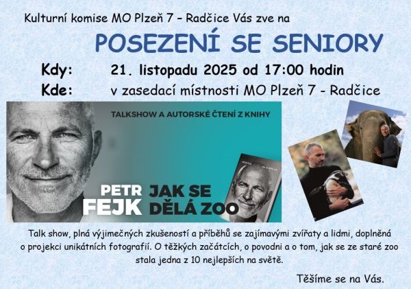 Posezení se seniory