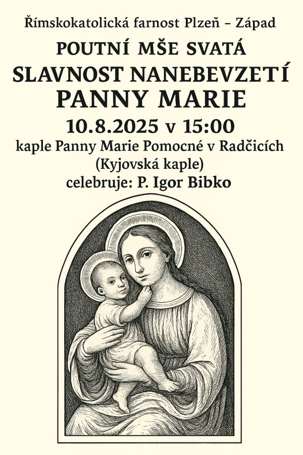 Poutní mše - Kyjov 2025