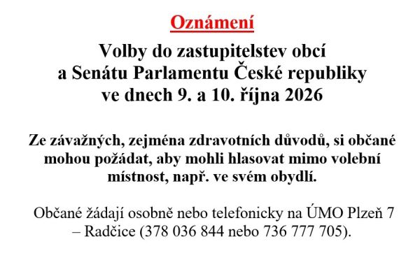 Přenosná volební schránka