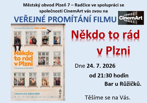 Promítání - Někdo to&nbsp;rád v&nbsp;Plzni