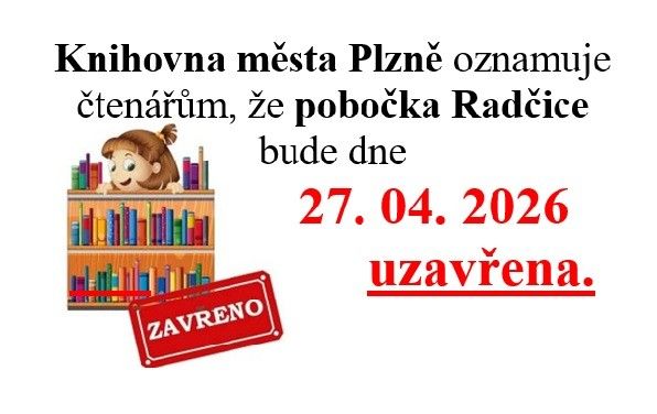 Uzavření knihovny duben