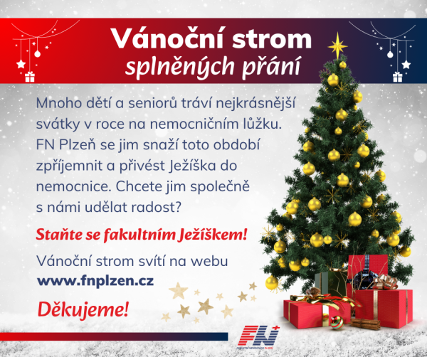 vanocni strom fb post
