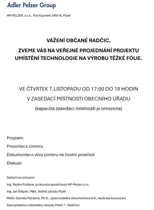 Veřejné projednání