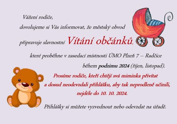 Vítání občánků